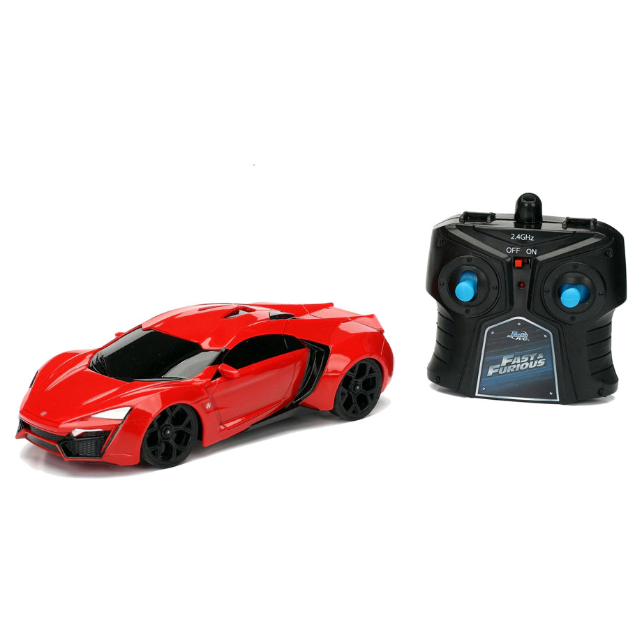 Fast & Furious Rc Lykan Hypersport (1:16, Red)
