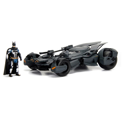 DC Justice League Batmobile & Batman (1:24, Gray)