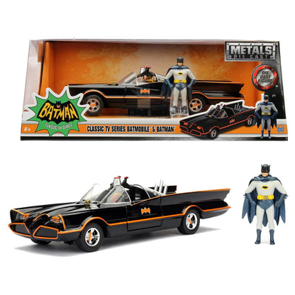 DC Batman Classic TV Series 1966 Batmobile & Figure (1:24)