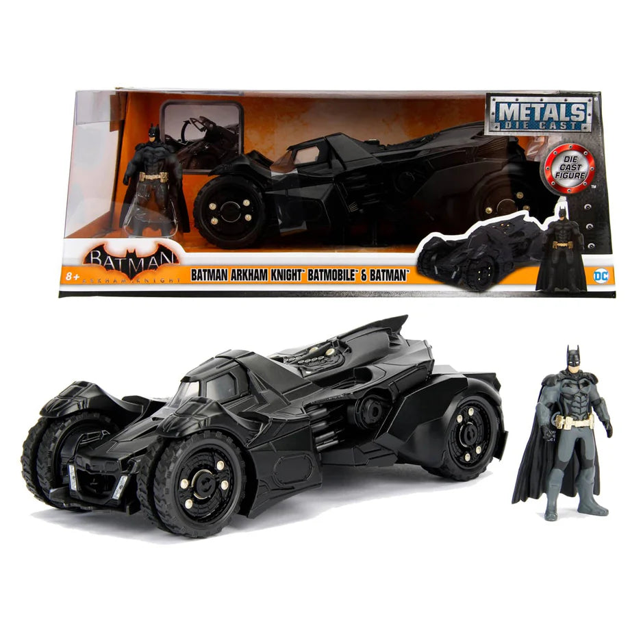DC Batman Arkham Knight Batmobile & Figure (1:24)