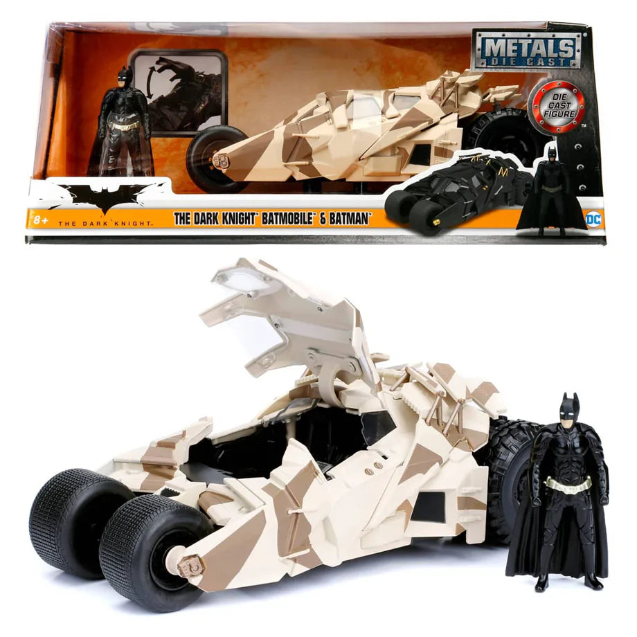 DC The Dark Knight The Tumbler Batmobile & Figure (1:24)