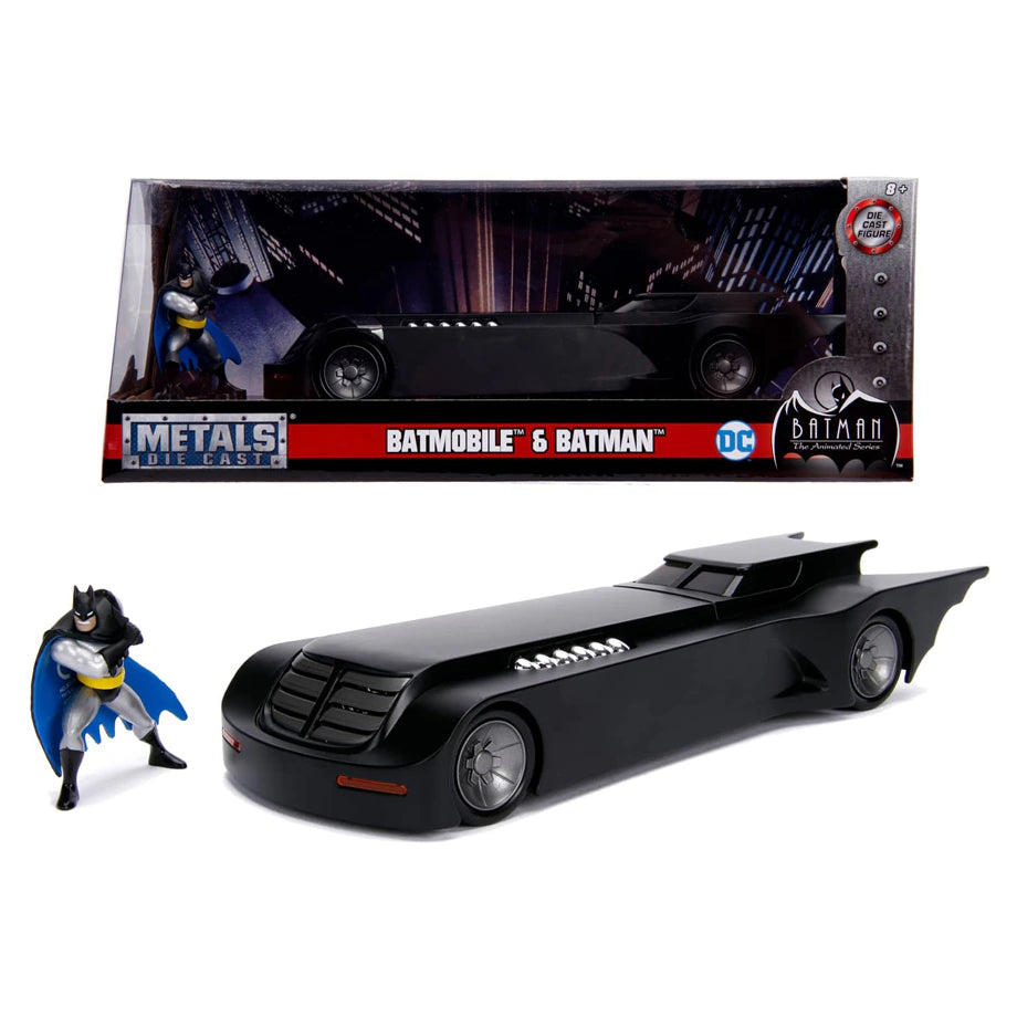 DC Batman the Animated Series Batmobile & Figure (1:24)