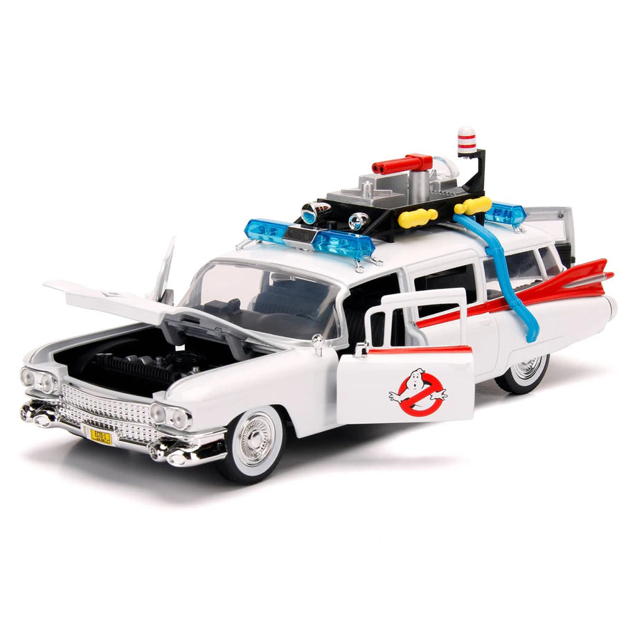 Hollywood Rides Ghostbuster Ecto-1 (1:24)