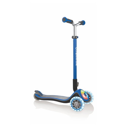 Globber Elite Prime Light-Up Scooter (Navy)