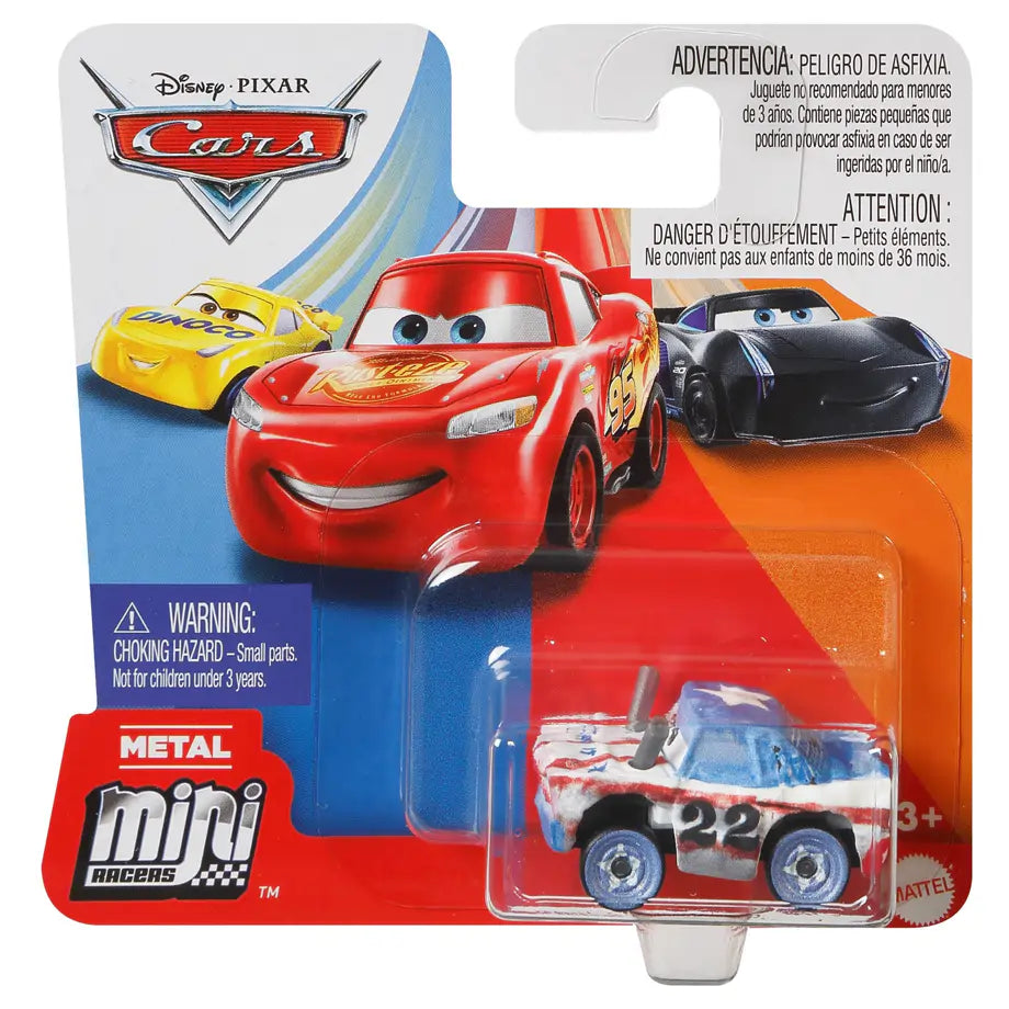 Disney Pixar Cars Mini Racer Vehicle (Styles May Vary)
