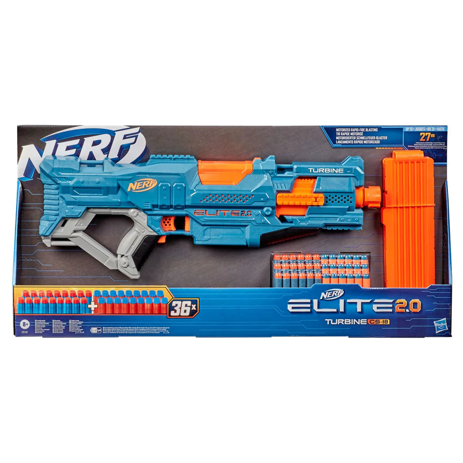 Nerf Elite 2.0 Turbine CS-18 Motorized Blaster Toys for kids