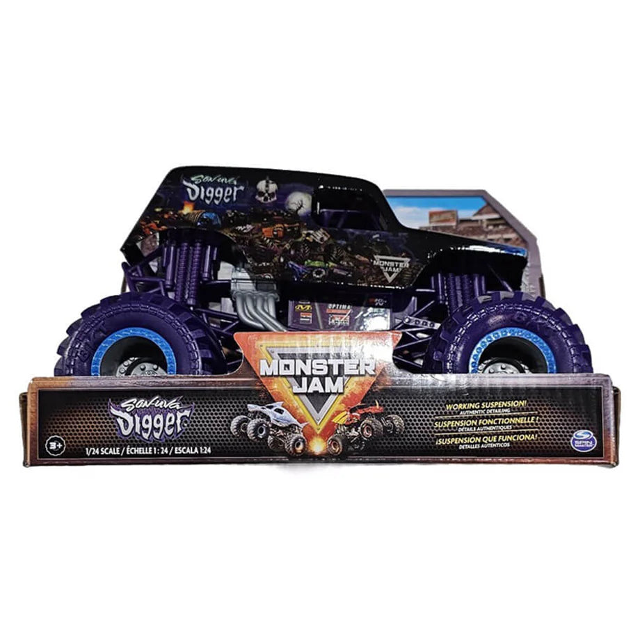 Monster Jam True Metal Truck (1:24, Styles May Vary)