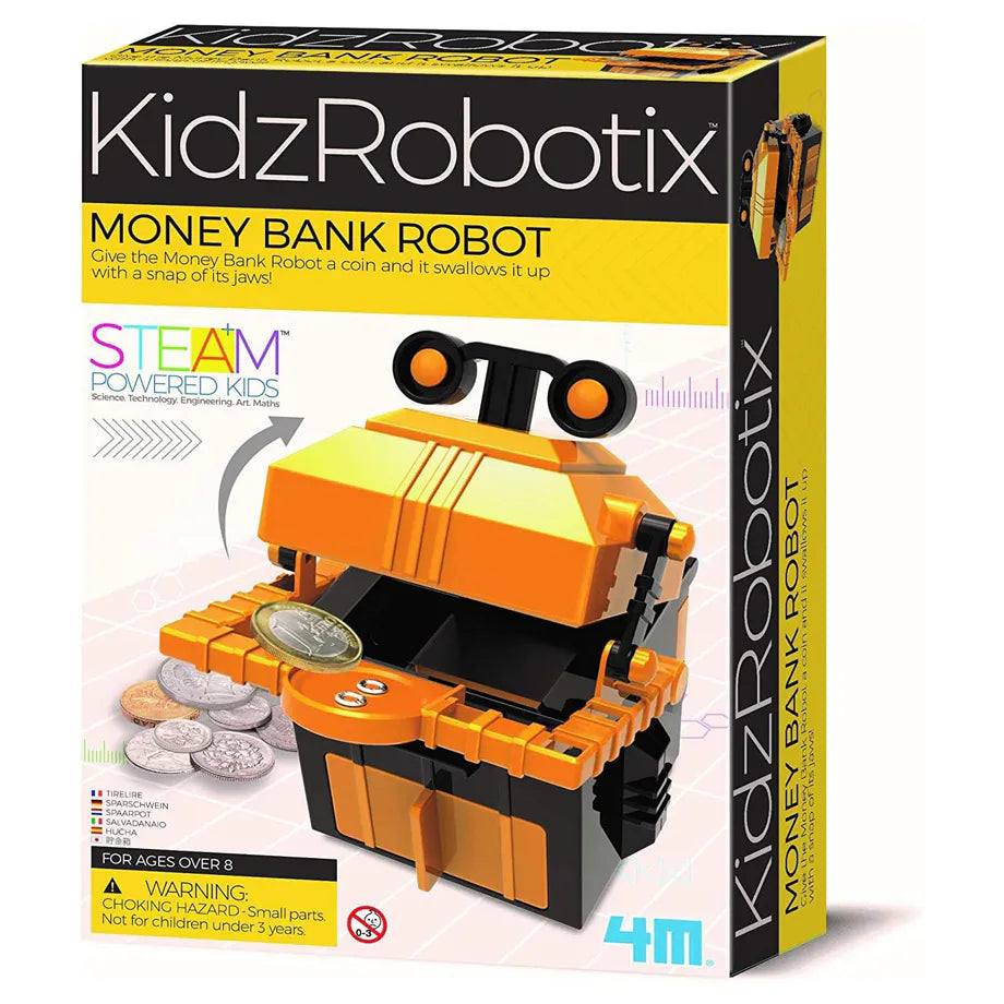 4M KidzRobotix Money Bank Robot Activity Kit