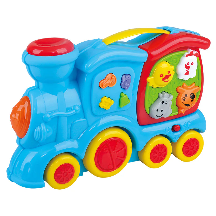 PlayGo Talking Animals Train