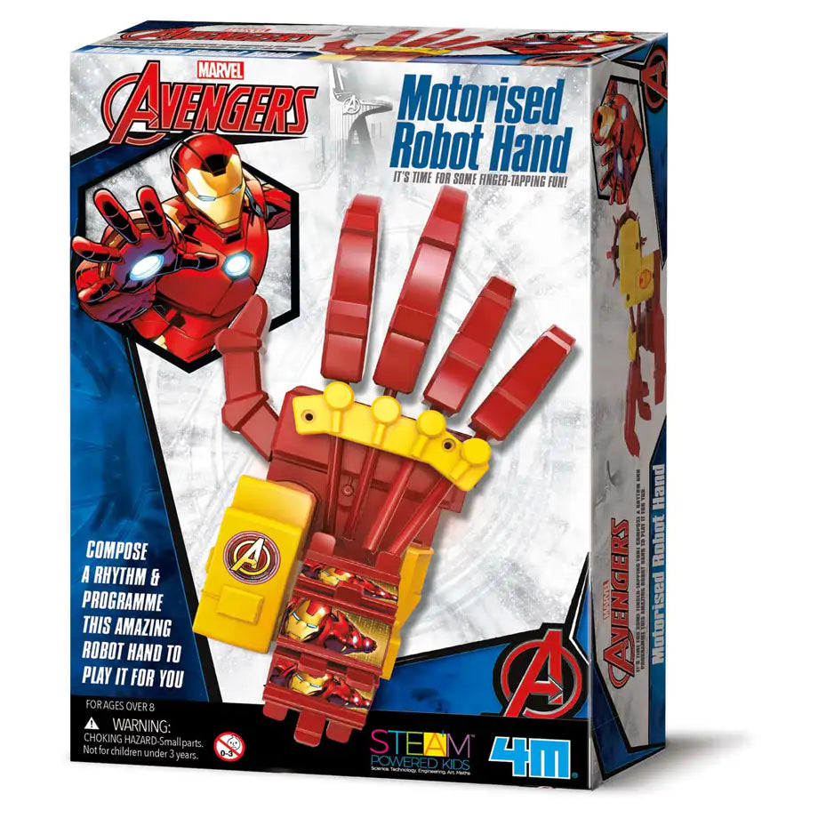 4M Marvel Avengers Motorized Robot Hand Kit