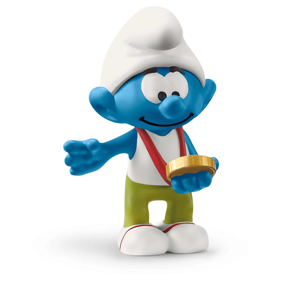 Schleich Smurf with Medal Figure