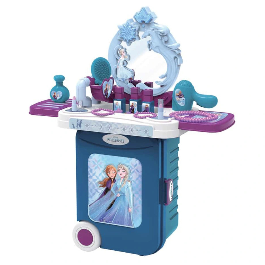 Disney Frozen 2 3-in-1 Beauty Table Trolley Case