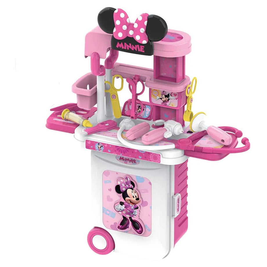 Disney Minnie Mouse 3-in-1 Doctor Trolley Case
