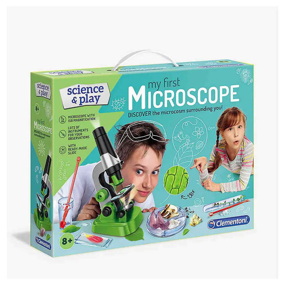Clementoni Science & My First Microscope Set