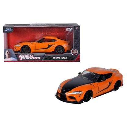 Jada F9 The Fast Saga Toyota Supra Car (1:24, Orange)