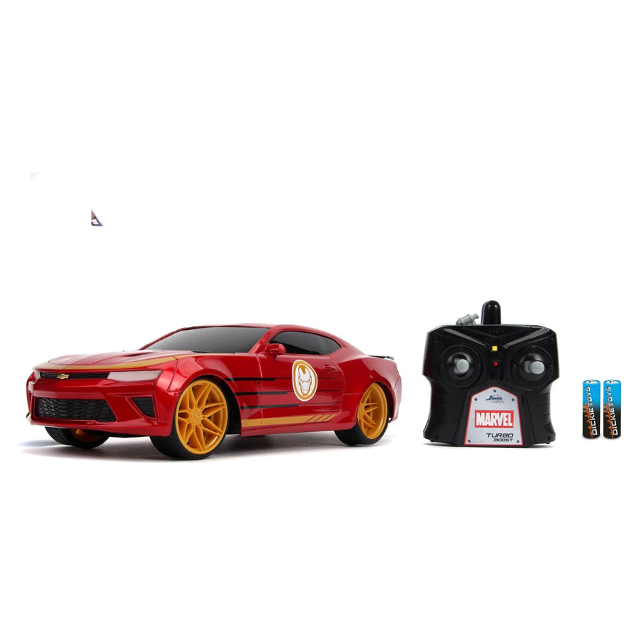 Jada Marvel Avengers Iron Man 2016 Chevy Camaro RC Car (1:16)