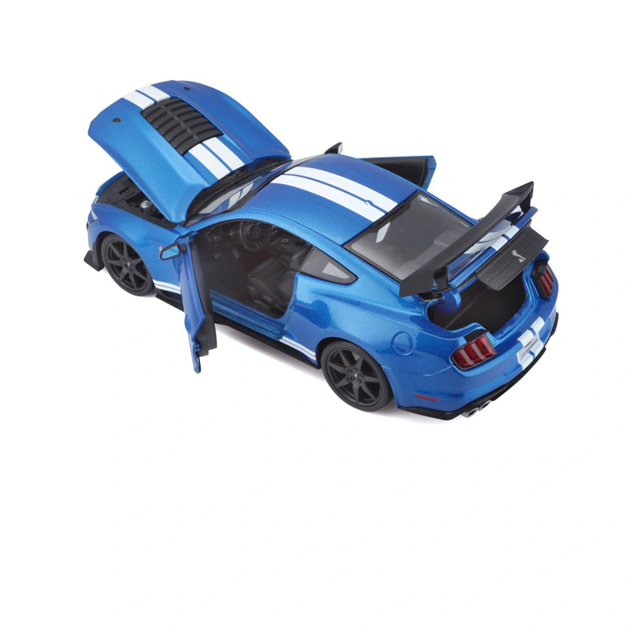 Maisto Special Edition 2020 Ford Mustang Shelby GT500 Die-cast Car 1:18 (Blue)