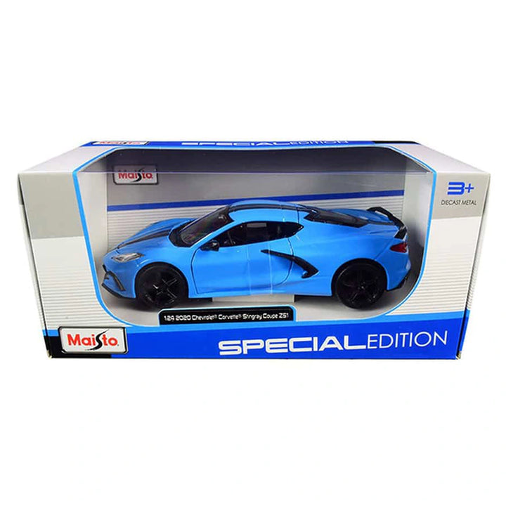 Chevrolet Maisto Corvette C8 Stingray Z51 Car (1:18, Colors May Vary)