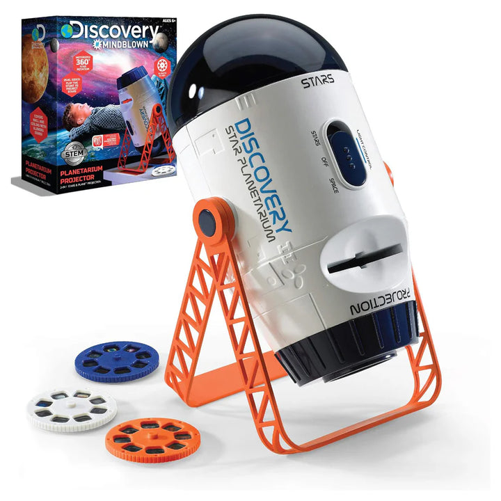 Discovery Mindblown 2-in-1 Star and Planet Reversible Planetarium Space Projector