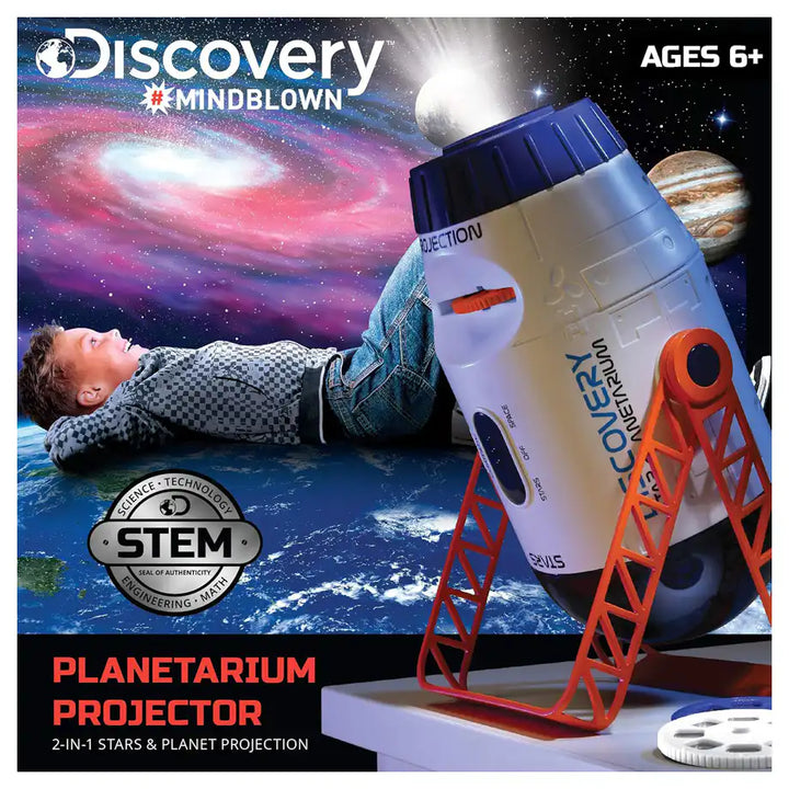 Discovery Mindblown 2-in-1 Star and Planet Reversible Planetarium Space Projector