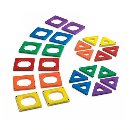 Discovery Mindblown Magnetic Tiles Set (24 Pieces)