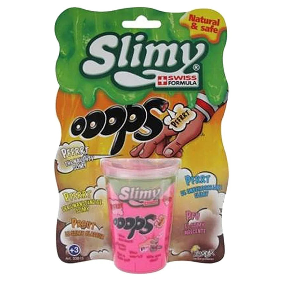Slimy Oops Metallic Mini Slime Cup 80 g (Assorted)