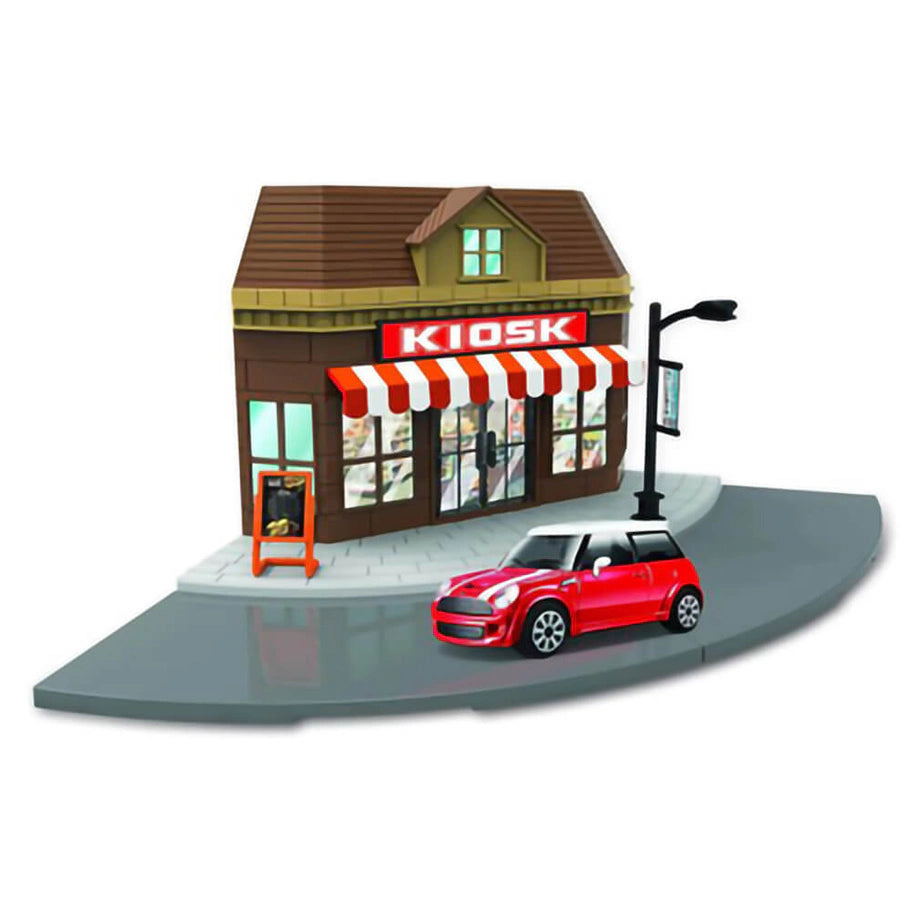 Bburago Street Fire City Kiosk Store Playset