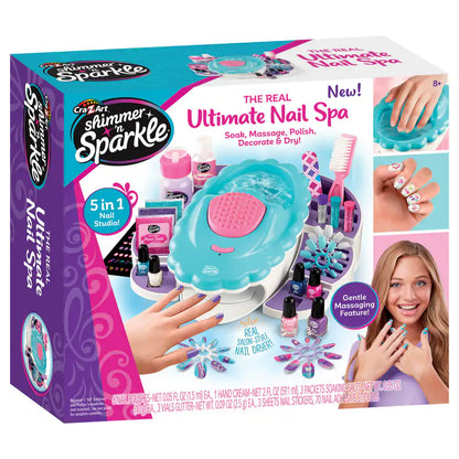 Cra-Z-Art Shimmer 'n Sparkle Ultimate Nail Spa Kit