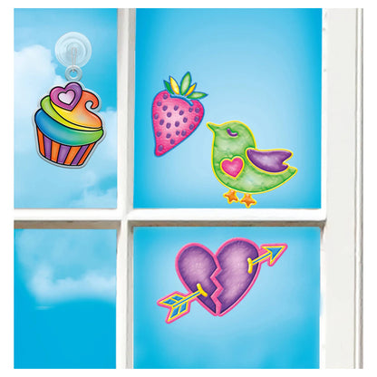 Cra-Z-Art Shimmer 'n Sparkle Color Change Window Art Kit