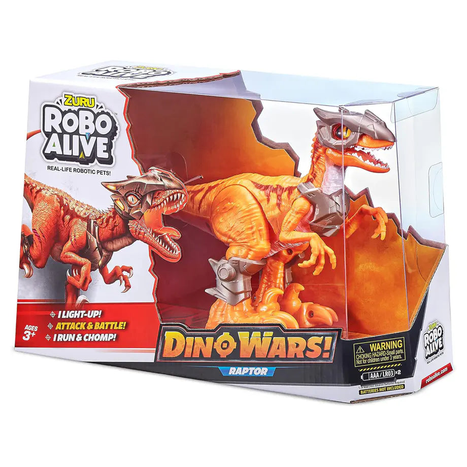 Robo Alive Dino Wars Raptor Playset