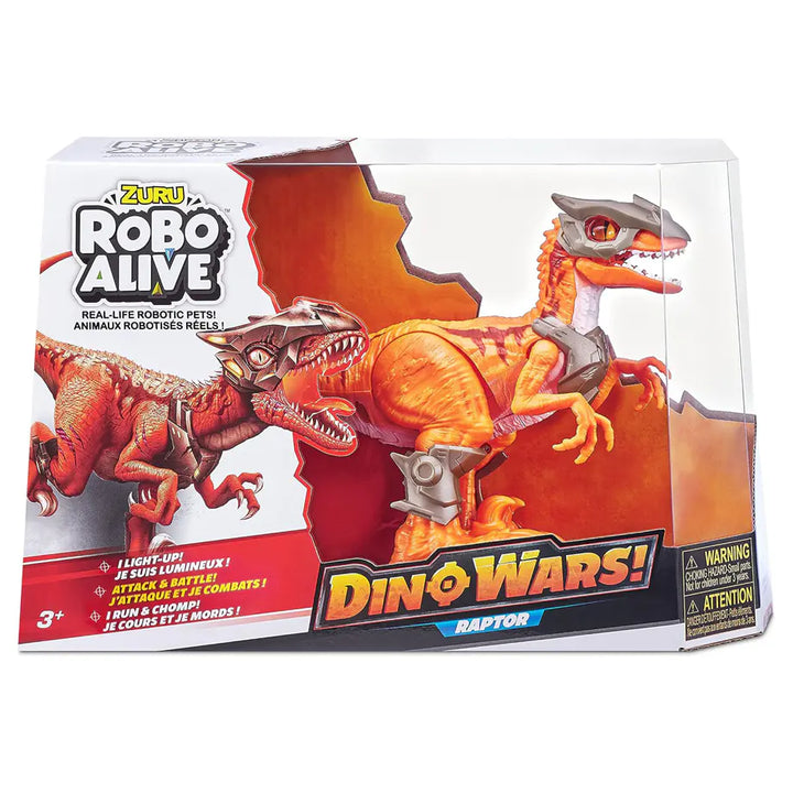 Robo Alive Dino Wars Raptor Playset