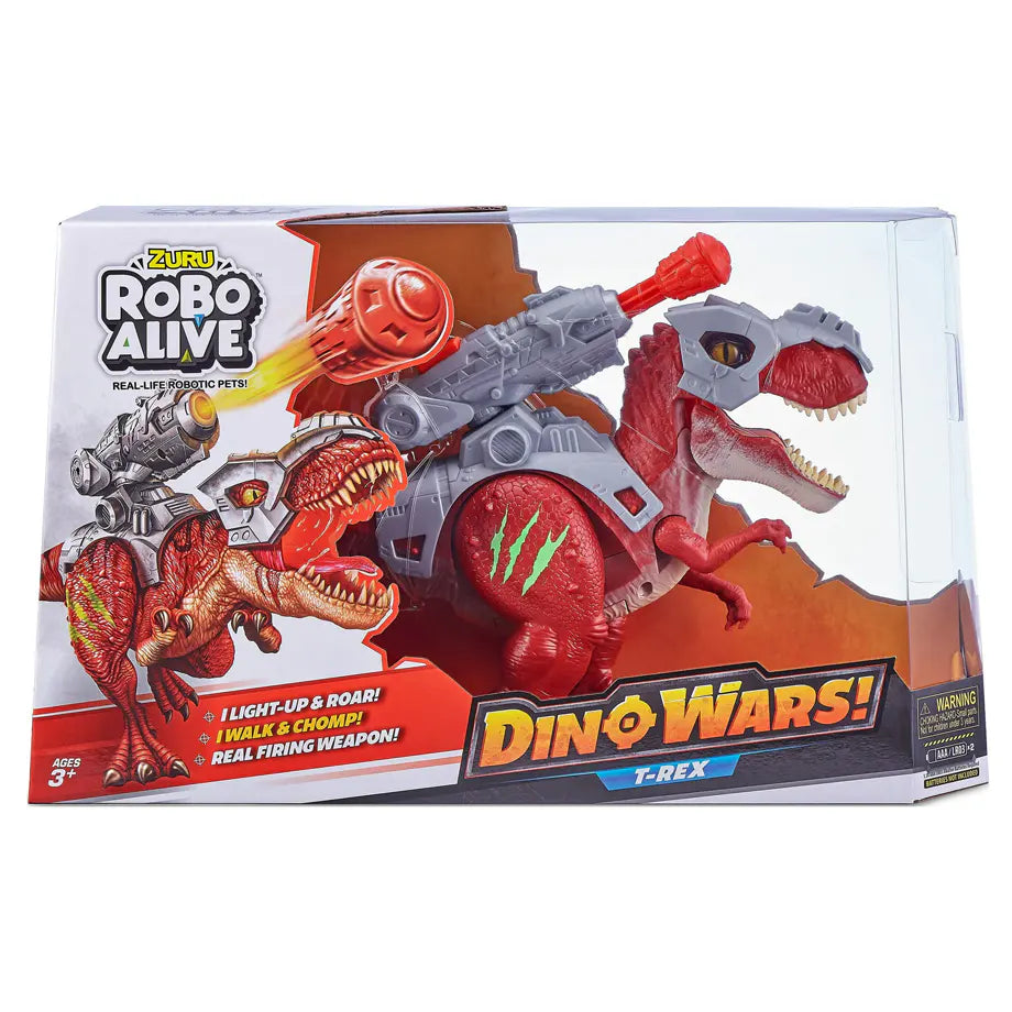 Robo Alive ZURU Dino Wars T-Rex Robotic Dinosaur Toy