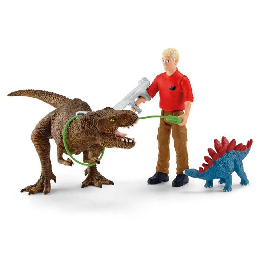 Schleich Tyrannosaurus Rex Attack Playset