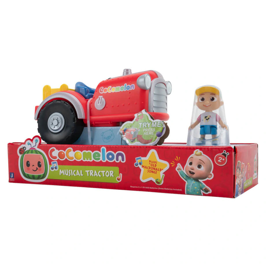 Cocomelon Musical Tractor JJ Figure