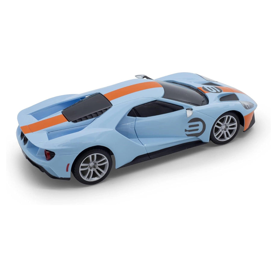 Maisto Moto Sounds 2015 Ford GT Heritage Die-cast Car 1:24 (Blue)
