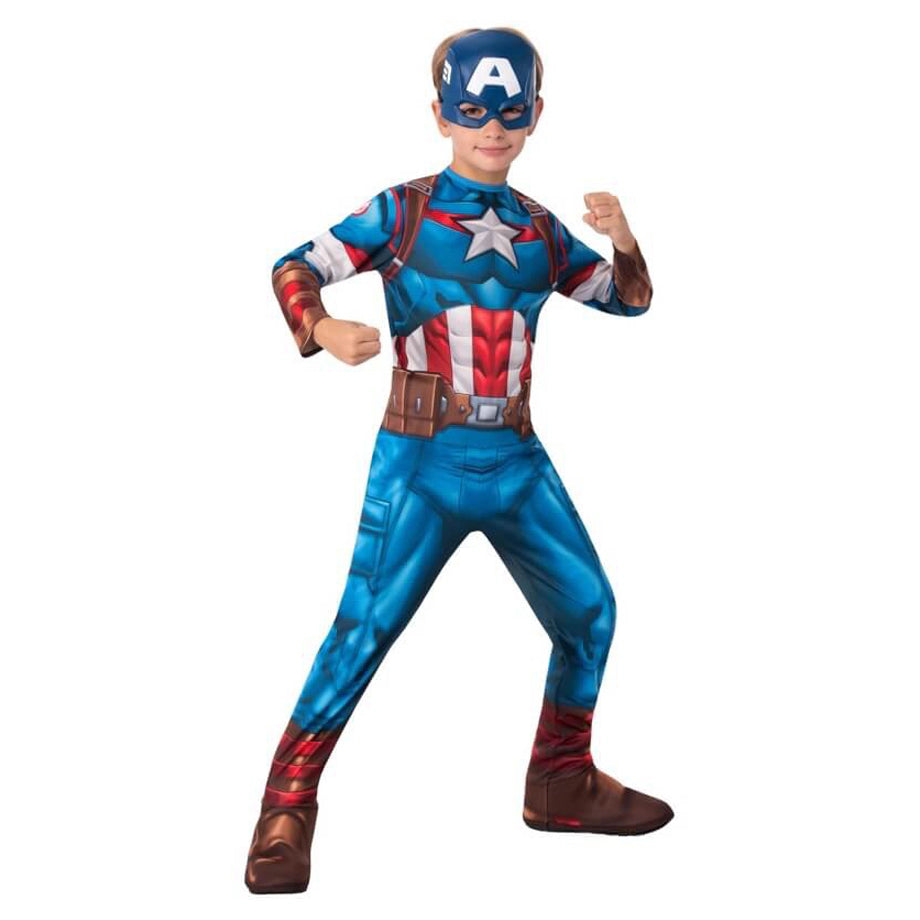 Rubie's Captain America Classic Kids' Costume (Large)