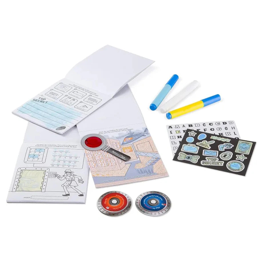 Melissa & Doug On The Go Secret Decoder Deluxe Activity Set