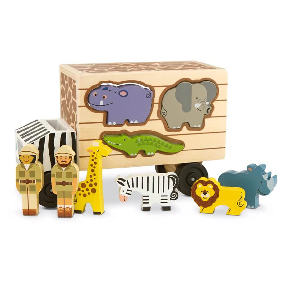 Melissa & Doug Safari Animal Rescue Truck Play Set