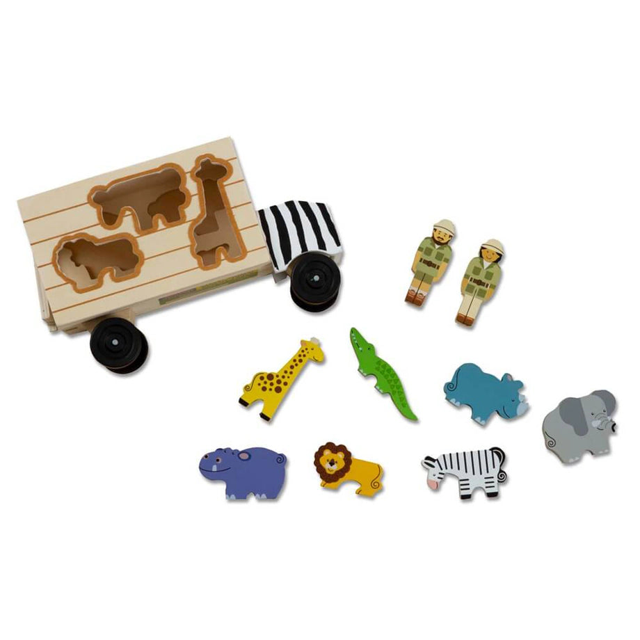 Melissa & Doug Safari Animal Rescue Truck Play Set