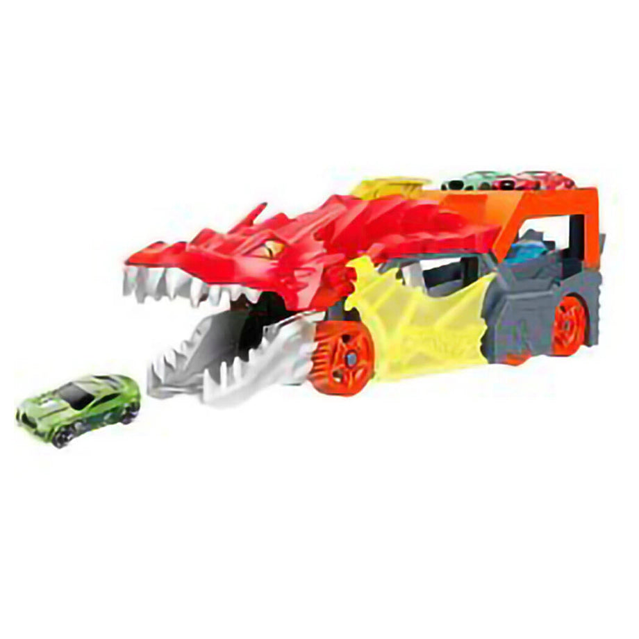 Hot Wheels City Dragon Launch Transporter Playset