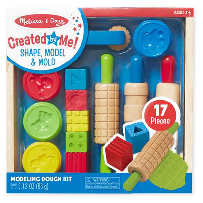 Melissa & Doug Created by Me Shape Model & Mold Modeling Dough Kit