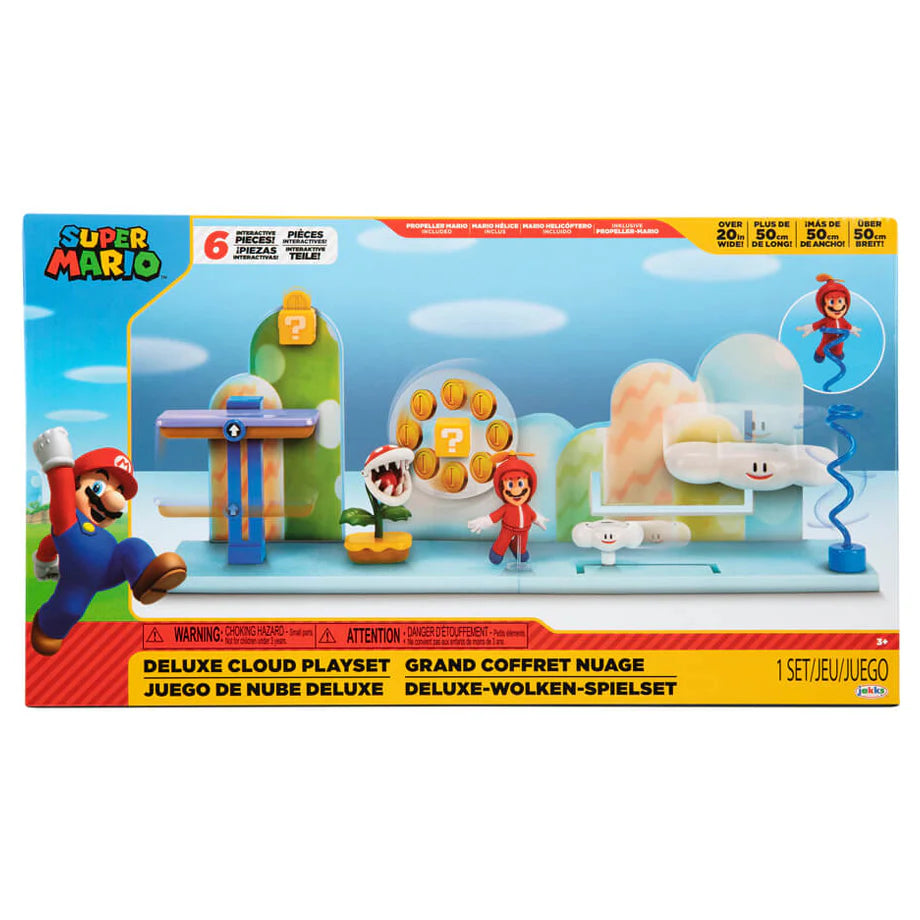 Nintendo Super Mario Deluxe Cloud Playset