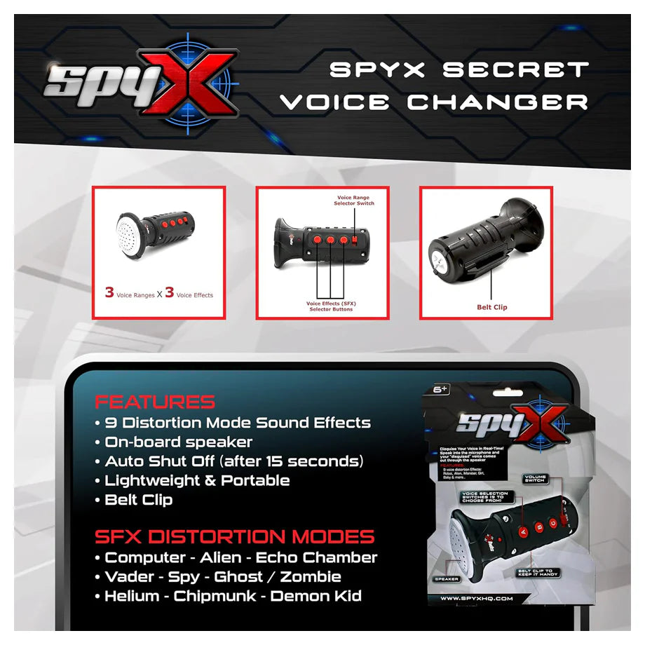 SpyX Secret Voice Changer Toy
