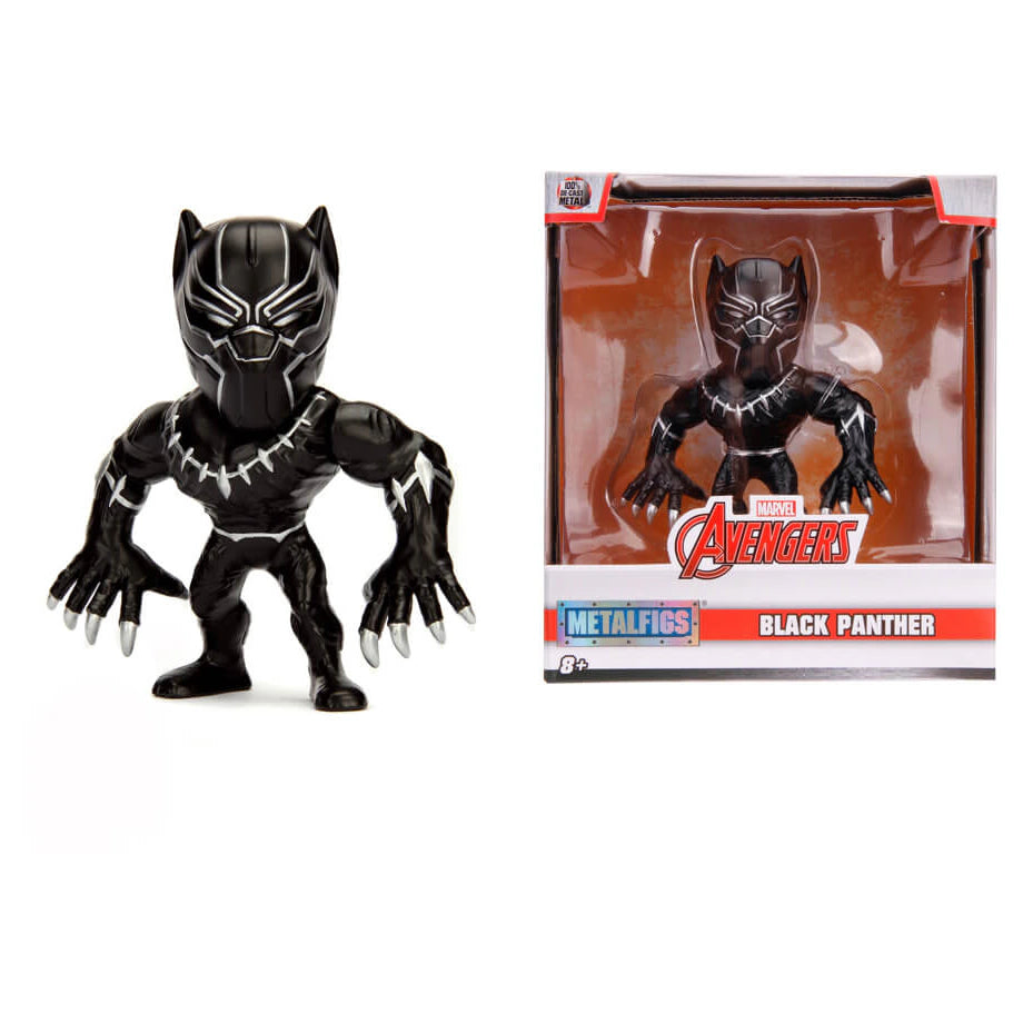Marvel Avengers Black Panther Metalfigs Figure (10 cm)