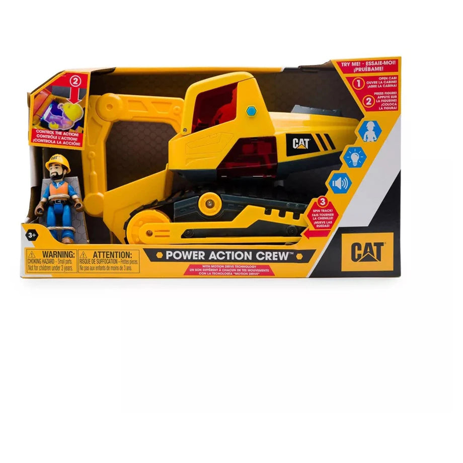 CAT Construction Power Action Crew Excavator Dump Truck