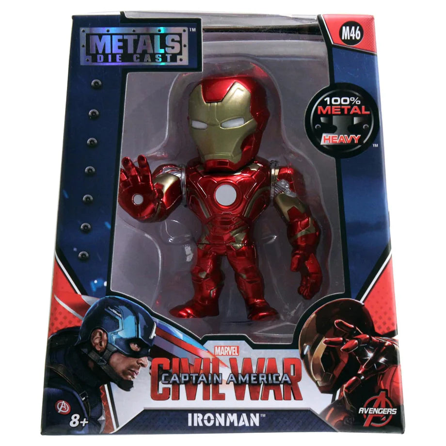 Jada Marvel Avengers Captain America: Civil War Iron Man Die-cast Figure