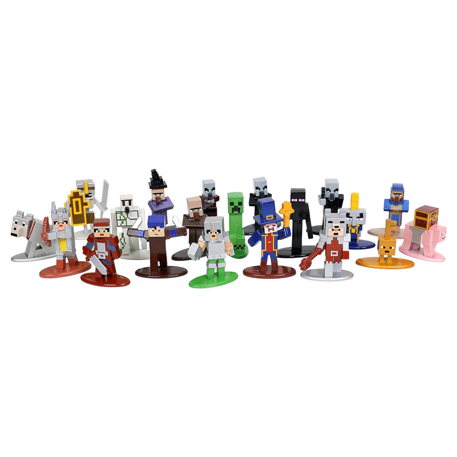 Jada Minecraft Wave 4 Dungeons Die-Cast Collectible Figures (Pack of 20)