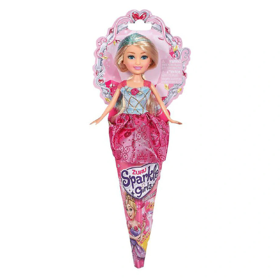 Sparkle Girlz Princess in Cone Doll (27 cm, Styles May Vary)