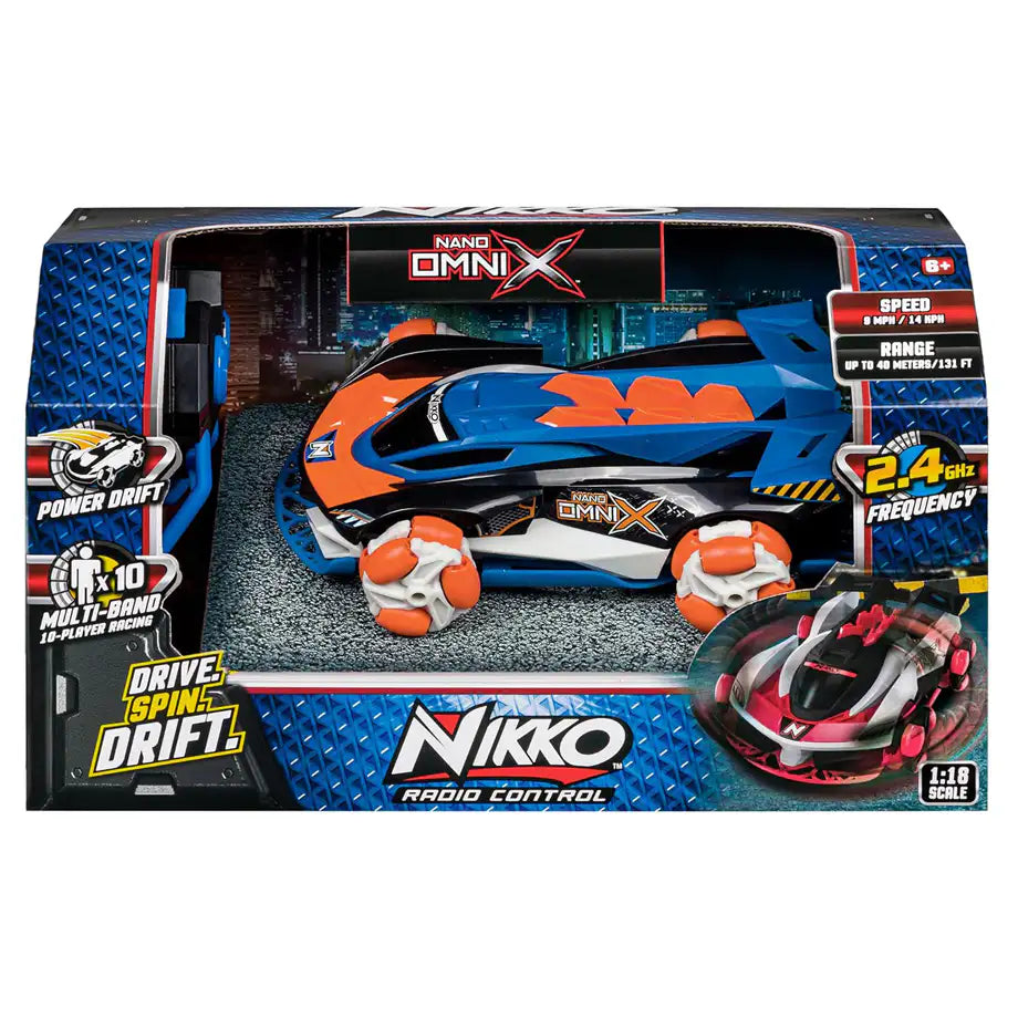 Nikko Nano Omni X Remote Control Car 1:18 (Assorted)