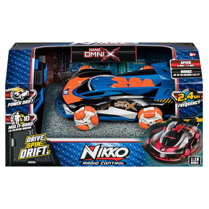 Nikko Nano Omni X Remote Control Car 1:18 (Assorted)